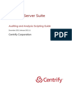 Centrify Win Audit Powershell Guide