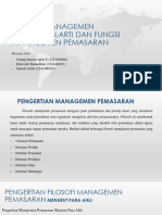 Filosofi Managemen Pemasaran, Arti Dan Fungsi Managemen