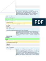 Contexto de La Evaluacion de Proyectos Examen