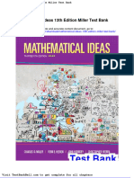Mathematical Ideas 13th Edition Miller Test Bank Download