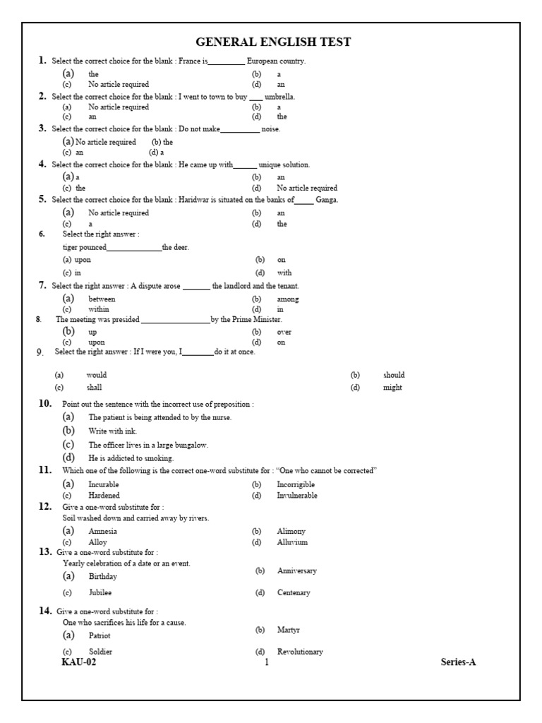 100 mcqs test pdf