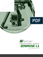 Zenmuse L1: Especificaciones Técnicas