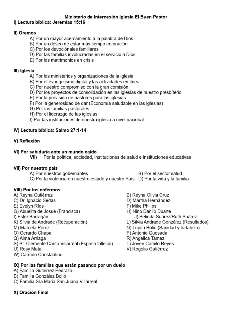 Oraciones | PDF