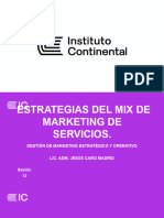 Tema 13 - Estrategias Del Mix de Marketing de Servicios