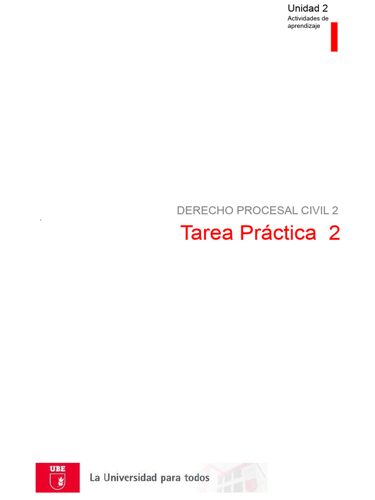 Tarea Practica Procesal Civil | PDF | Sentencia (ley) | Caso de ley