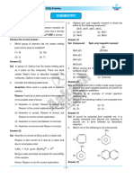 Ans & Sol - JEE (Main) - 2022 - Phase-2 - (26-07-2022) - Evening - (Chemistry)