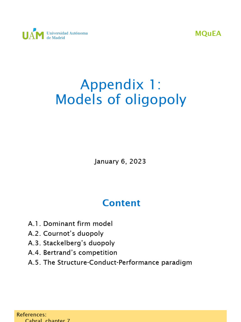 Bloxy Tools Pricing Models Of Oligopoly