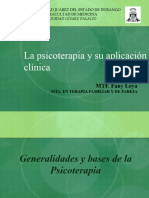 Psicoterapia y Su Aplicacion 2020