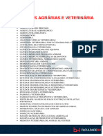 Lista Ciências Agrárias e Veterinária