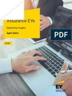 Ey Assurance Eye Reporting Insights April 2023