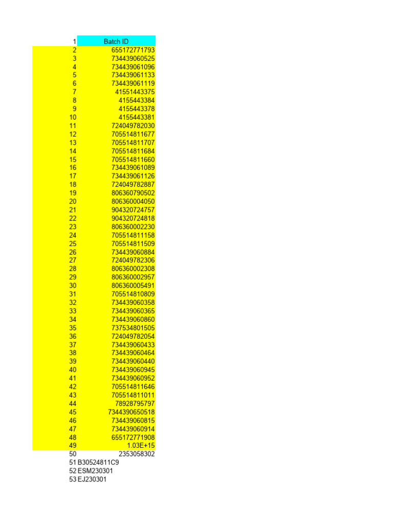 Batch Update (Buying, Selling, MRP, Tax%)