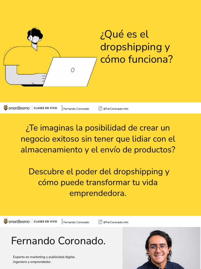 ¿Qué Es El Dropshipping y Cómo Funciona - 21 de Julio | PDF