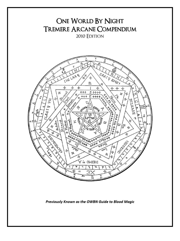 Tremere Thaumaturgy Guide 2010 | PDF | Magic (Paranormal) | Religion ...