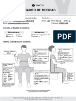Gabarito de Medidas - Privada - Cadeiras Motorizadas