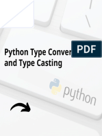 Python Type Conversion and Type Casting