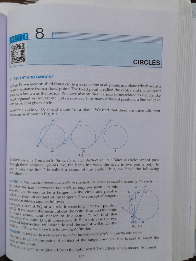 Circles 10th RD Sharma PDF | PDF