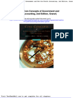 Test Bank For Core Concepts of Government and Not For Profit Accounting 2nd Edition Granof Download