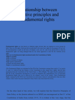 Relationship Between Directive Principles and Fundamental Rights