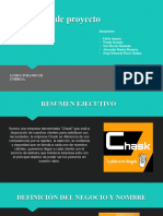 Estructura de Proyecto Formativo Final