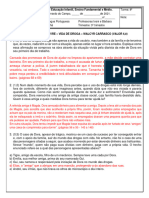 Gabarito Prova A - Vida de Droga Walcyr Carrasco