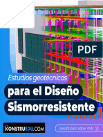 Estudios Geotécnicos para El Diseño Sismorresistente