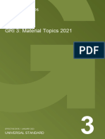 GRI 3 - Material Topics 2021