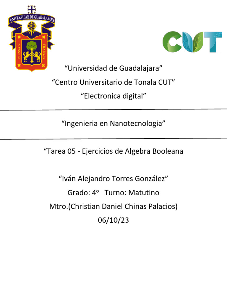 Tarea 05 - TorresIvan | PDF