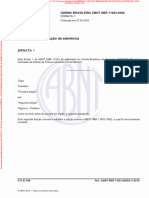 ABNT NBR11003 - 2010 Tintas - Determinação Da Aderência