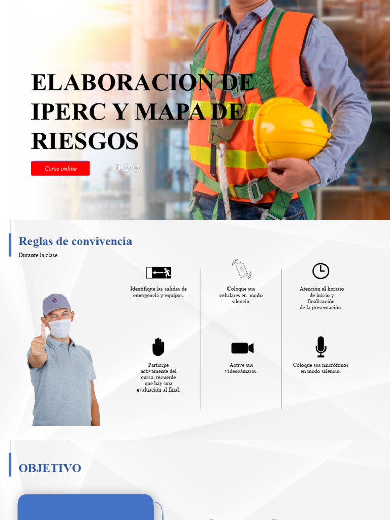 IPERC y Mapa de Riesgos en SST | PDF