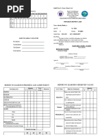 SF9 Progress Report Card