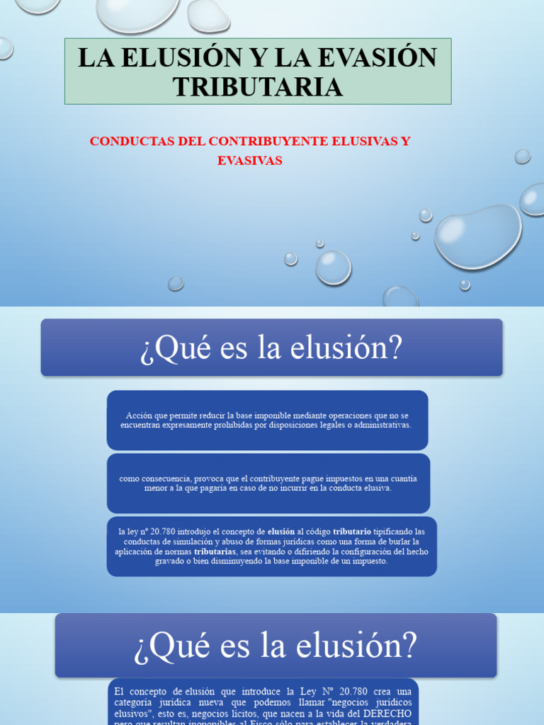 Elusión y Evasión. Infracciones Tributarias. Junio 22 | PDF