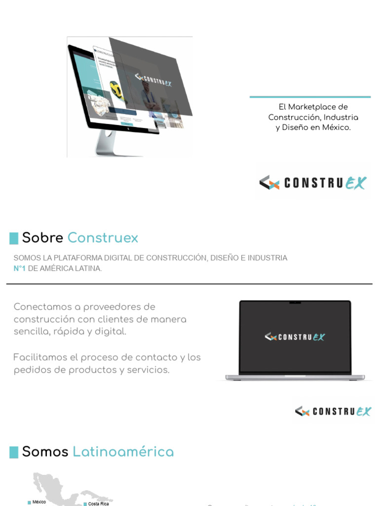 Presentación Construex México | PDF