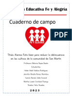 Cuaderno de Campo 2023