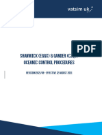 Shanwick (EGGX) & Gander (CZQO) Oceanic Control Procedures 2021 08
