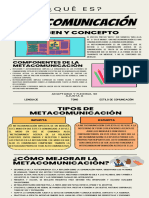 Infografía de Metacomunicación