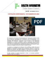 Boletín Contraloría Departamental del Tolima