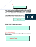 Técnicas y Procedimientos Auditria Documentos