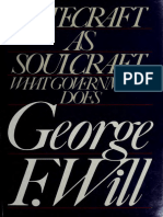 George F. Will - Statecraft As Soulcraft - What Government Does-Simon and Schuster (1983)