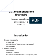 2 - Sistema Monetário e Financeiro
