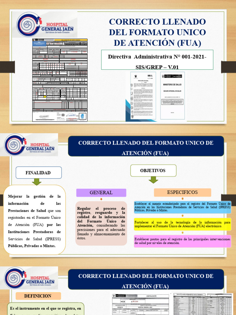 Correcto Llenado del Formato FUA | PDF | Cuidado de la salud | Medicina