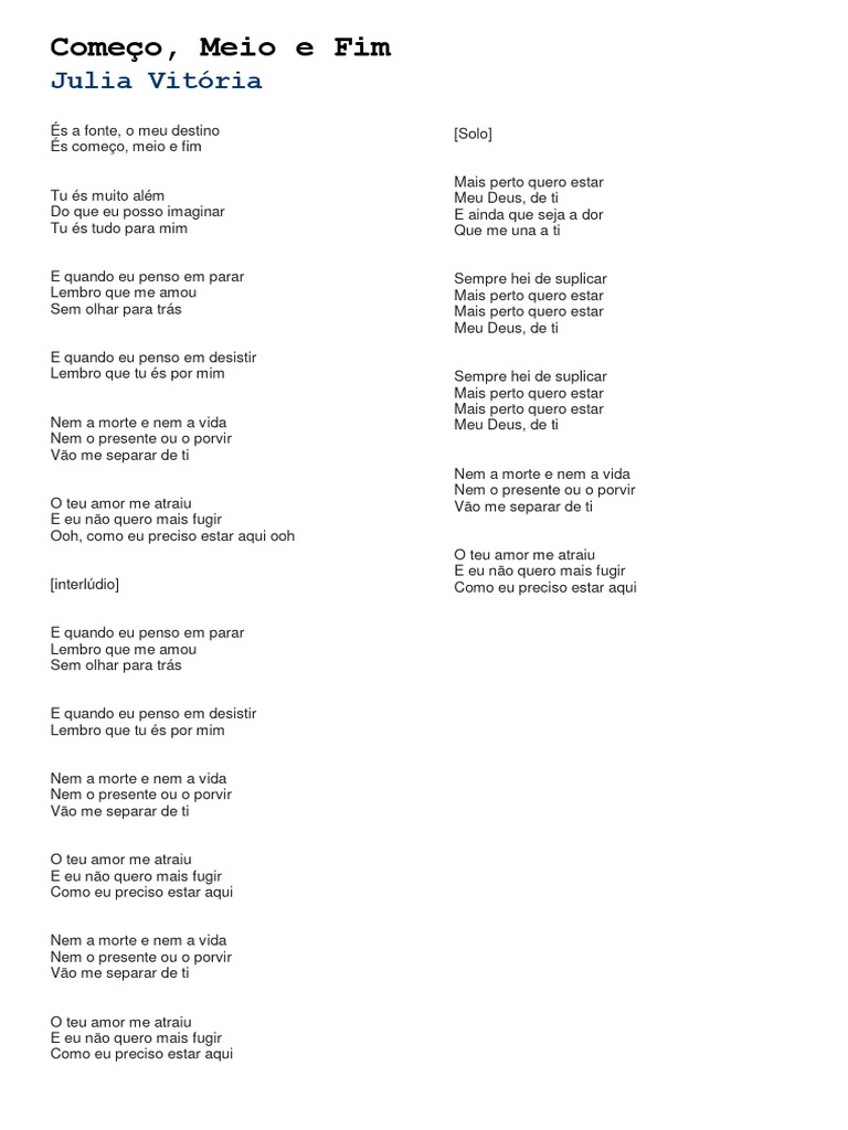 Letra de 