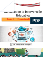 Didáctica en La Intervención Educativa