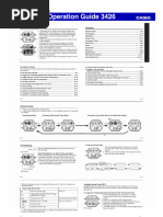 casio 3426 ae 1300wh manual