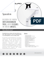 SpaceArm Monitor Arm - German ES