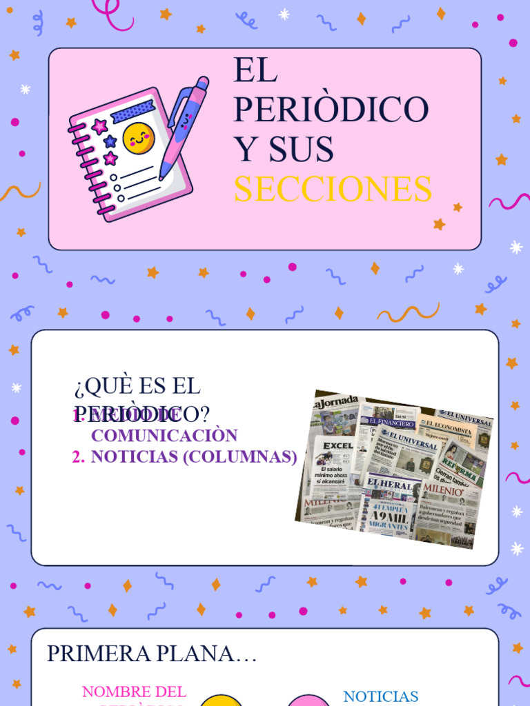 Periodico y Secciones | PDF