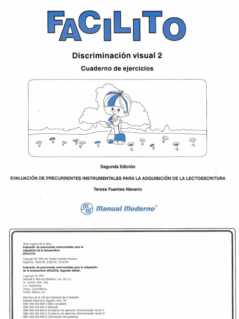 Cuaderno De Discriminacion Visual 2 Pdf