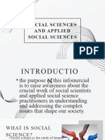 Social Sciences