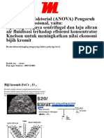 Desain Eksperimen - Full Factorial Analysis (ANOVA)