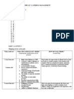 Evaluation 1 Activity 1 Format