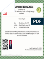 Sertifikat 81 Universitas Muhammadiyah Kudus Bayu Kurniawan